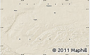 Shaded Relief Map of the area around 61° 39' 52" N, 126° 43' 29" E