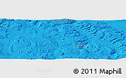 Political Panoramic Map of Hootalinqua