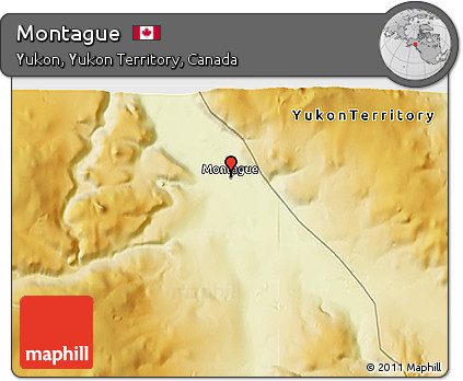 Physical 3D Map of Montague