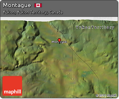 Satellite 3D Map of Montague