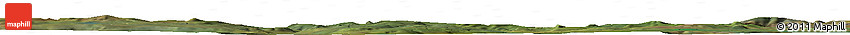 Satellite Horizon Map of Montague