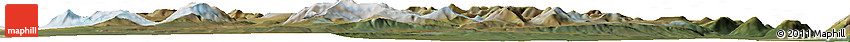 Satellite Horizon Map of the Area around 61° 39' 52" N, 140° 10' 30" W