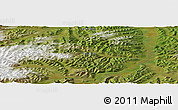 Satellite Panoramic Map of the area around 61° 39' 52" N, 147° 7' 30" E
