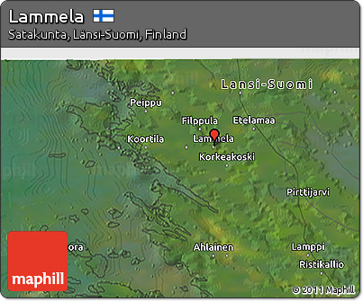 Satellite 3D Map of Lammela
