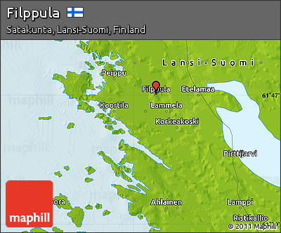 Physical Map of Filppula
