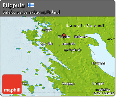 Physical Map of Filppula