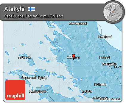 Political Map of Alakylä