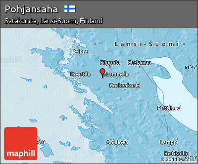 Political Map of Pohjansaha