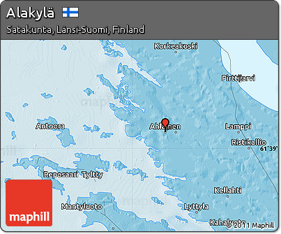 Political Map of Alakylä