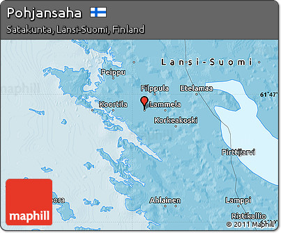 Political Map of Pohjansaha