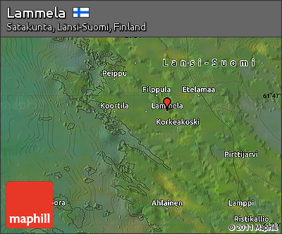 Satellite Map of Lammela