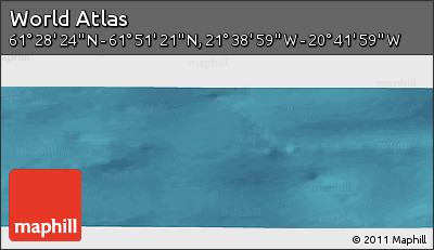 Satellite Panoramic Map of the Area around 61° 39' 52" N, 21° 10' 29" W