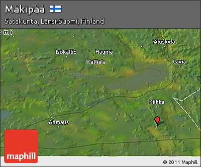 Satellite 3D Map of Mäkipää