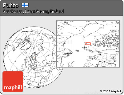 Blank Location Map of Putto