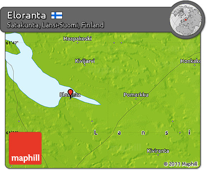 Physical Map of Eloranta