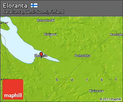 Physical Map of Eloranta