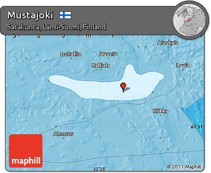 Political Map of Mustajoki