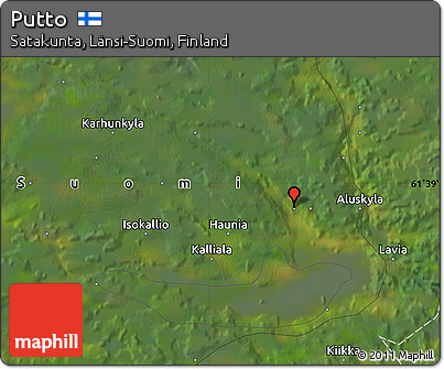 Satellite Map of Putto