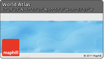 Political Panoramic Map of the Area around 61° 39' 52" N, 31° 22' 30" W