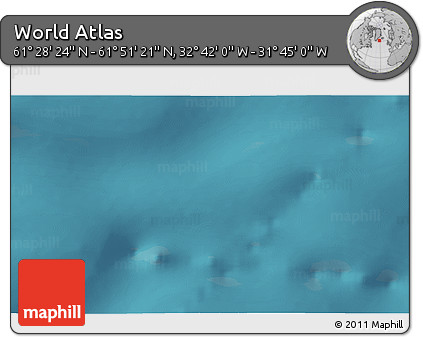 Satellite 3D Map of the Area around 61° 39' 52" N, 32° 13' 30" W