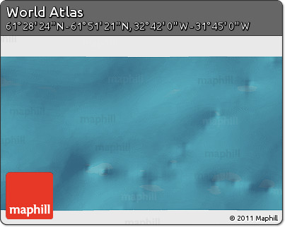 Satellite 3D Map of the Area around 61° 39' 52" N, 32° 13' 30" W