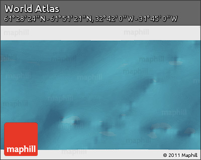 Satellite 3D Map of the Area around 61° 39' 52" N, 32° 13' 30" W
