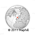 Outline Map of the Area around 61° 39' 52" N, 3° 28' 30" E, rectangular outline