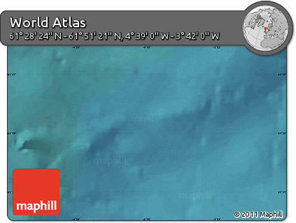 Satellite Map of the Area around 61° 39' 52" N, 4° 10' 30" W