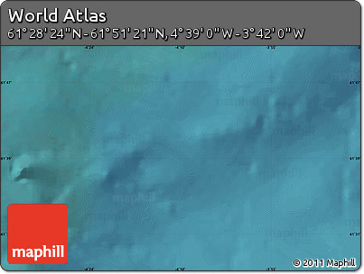 Satellite Map of the Area around 61° 39' 52" N, 4° 10' 30" W