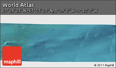 Satellite Panoramic Map of the Area around 61° 39' 52" N, 4° 10' 30" W