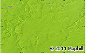 Physical Map of the area around 61° 39' 52" N, 69° 46' 30" E