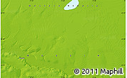 Physical Map of the area around 61° 39' 52" N, 71° 28' 29" E