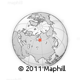 Outline Map of the Area around 61° 39' 52" N, 84° 13' 29" E, rectangular outline
