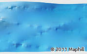 Shaded Relief 3D Map of the area around 61° 5' 28" S, 30° 31' 29" W