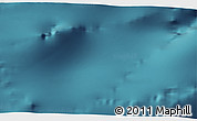 Satellite 3D Map of the area around 61° 5' 28" S, 36° 28' 30" W