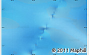 Physical Map of the area around 61° 26' 8" S, 167° 31' 30" E