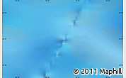 Shaded Relief Map of the area around 61° 26' 8" S, 167° 31' 30" E