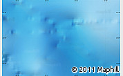 Physical Map of the area around 61° 26' 8" S, 38° 10' 29" W