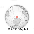 Where is the area around 61° 26' 8" S, 83° 22' 30" E located? Outline Map of the Area around 61° 26' 8" S, 83° 22' 30" E, rectangular outline