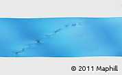 Physical Panoramic Map of the area around 61° 46' 42" S, 151° 22' 30" E