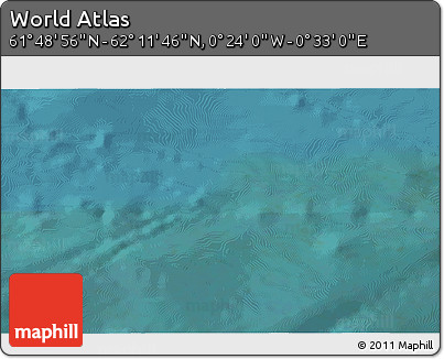 Satellite 3D Map of the Area around 62° 0' 21" N, 0° 4' 30" E
