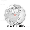 Outline Map of the Area around 62° 0' 21" N, 108° 1' 30" E, rectangular outline