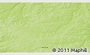 Physical 3D Map of the area around 62° 0' 21" N, 108° 52' 30" E