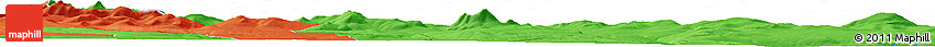Political Horizon Map of the Area around 62° 0' 21" N, 10° 16' 30" E