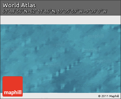 Satellite 3D Map of the Area around 62° 0' 21" N, 10° 7' 30" W
