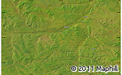 Satellite Map of the area around 62° 0' 21" N, 113° 58' 29" E