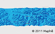 Political Panoramic Map of the area around 62° 0' 21" N, 142° 52' 30" E
