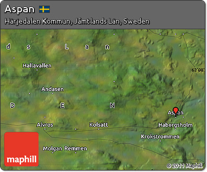 Satellite Map of Aspan