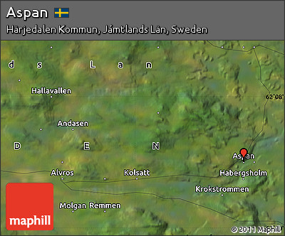 Satellite Map of Aspan