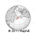 Outline Map of the Area around 62° 0' 21" N, 170° 4' 29" E, rectangular outline